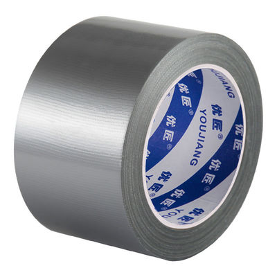 280mic Polyethylen Stoff Klebeband Silber heiß schmelzen