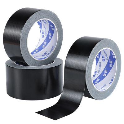 Wasserdichte Gaffers schwarzes Tuchband Verpackung stark klebrig für Rohrleitung 3 Zoll