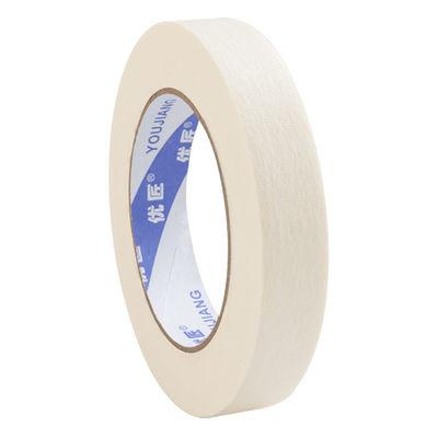 Weißes Innenmalen Selbstklebstoff Allzweck Verwendung Crepe-Papier-Maskenband