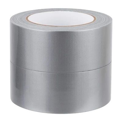 Custom Druck 220U Silber Druck Schwerlast Grau Gummi Klebeband mit Acrylklebstoff