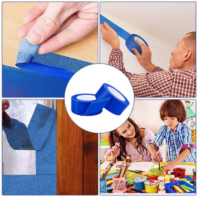 Blau erzeugt mühelos professionelles Finish mit Maskenband