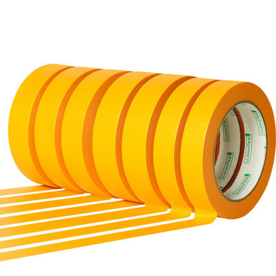 Gelbes Washi-Papierteppich Auftritt Maskenband Malerei Jumbo Roll