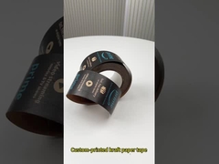 Ökofreundliches Einseitiges Klebeband Selbstklebband Kraftband mit individuellem Logodruck